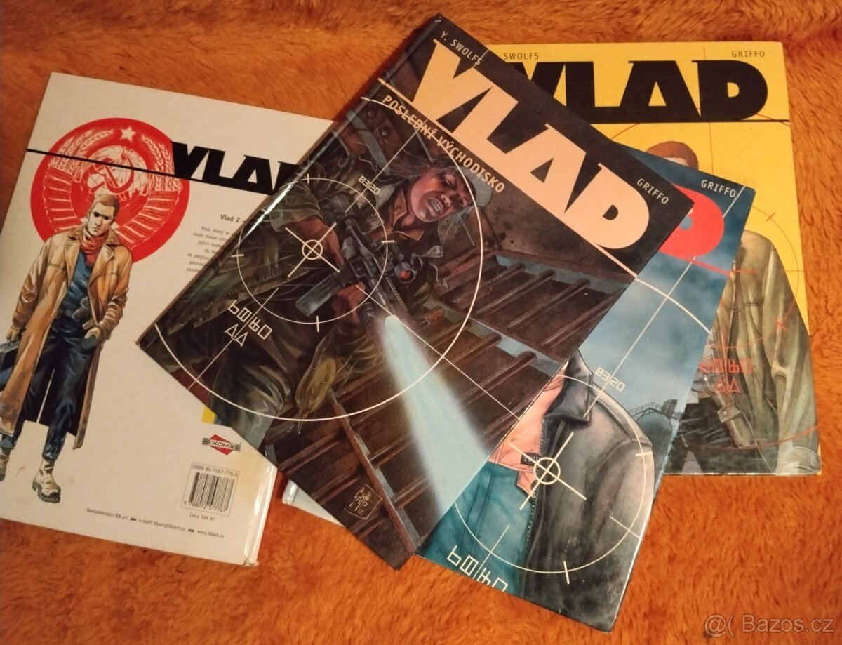 Nabízím komiksy VLADAN 4. díly V. Swolfs a jiné komiksy - 4