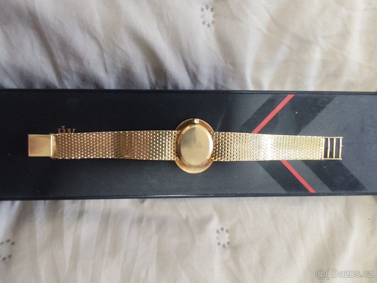Dámské zlaté hodinky - 4