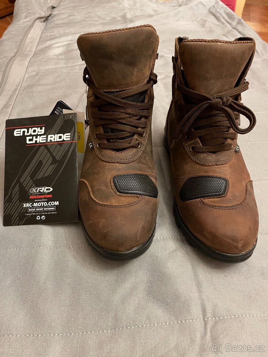 Moto boty XRC MONTEREY WTP, NOVÉ, 41, Vložka: 26 cm - 4