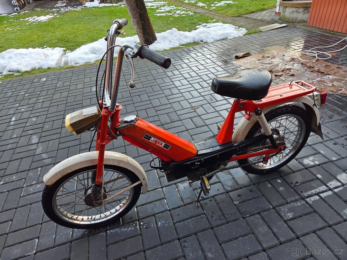 Babetta 207 s kartičkou, červená zachovalá 5. - 4