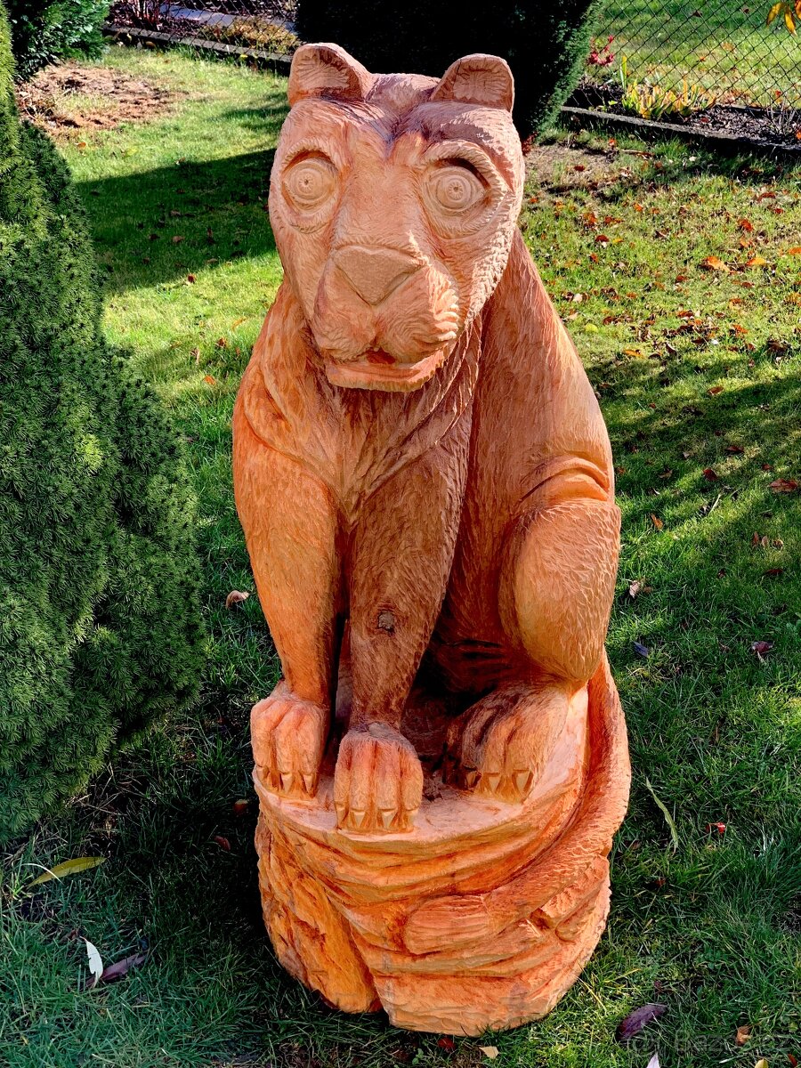 Dřevěná socha - 4