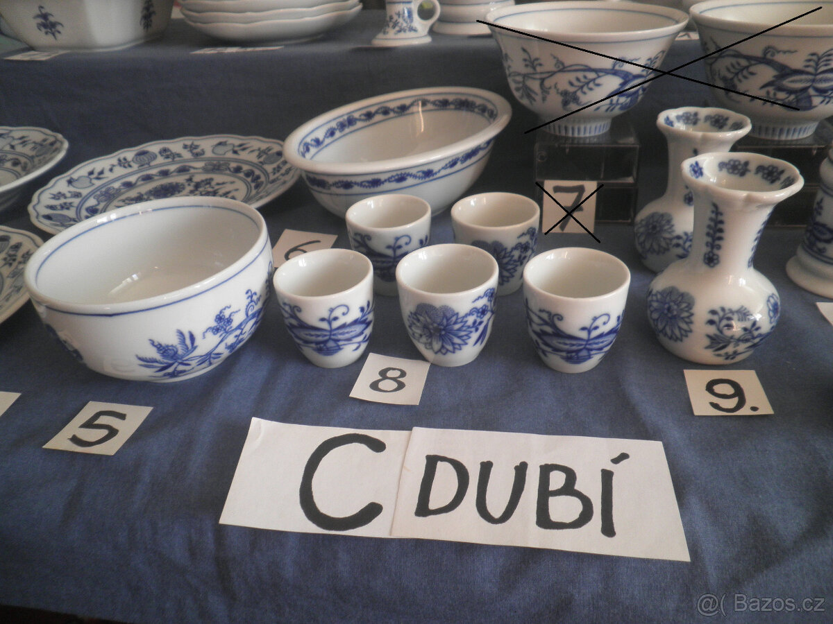 Cibulák porcelán - sbírka - 4