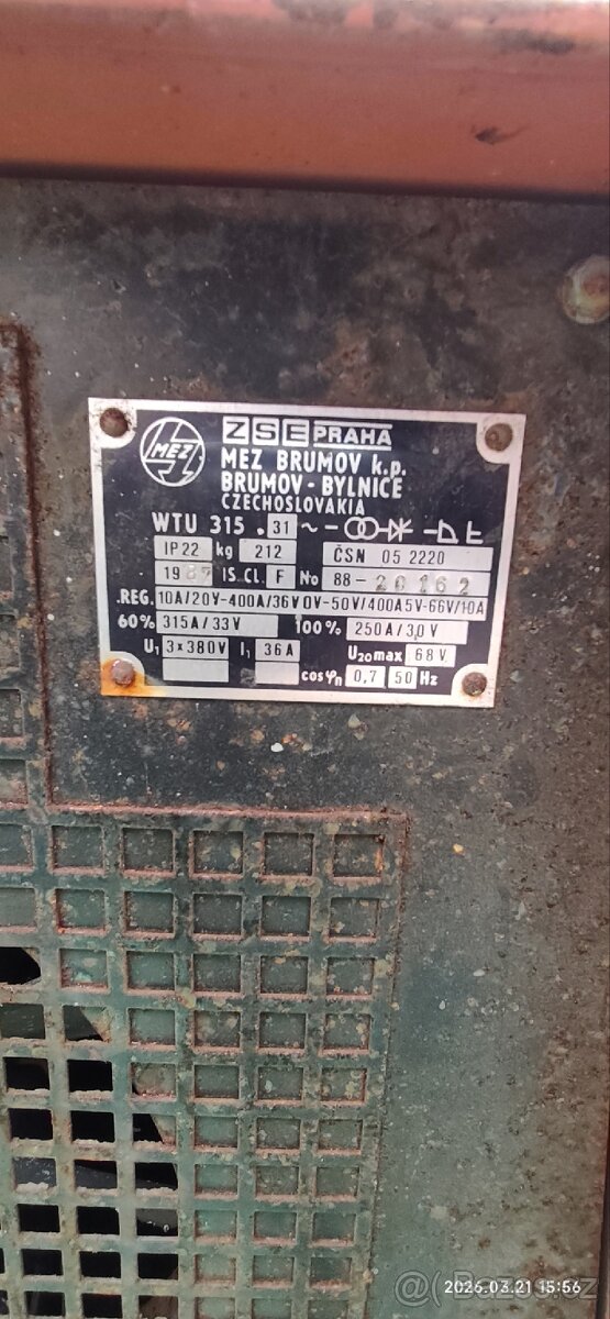 Svářečka wtu 315 31 - 4