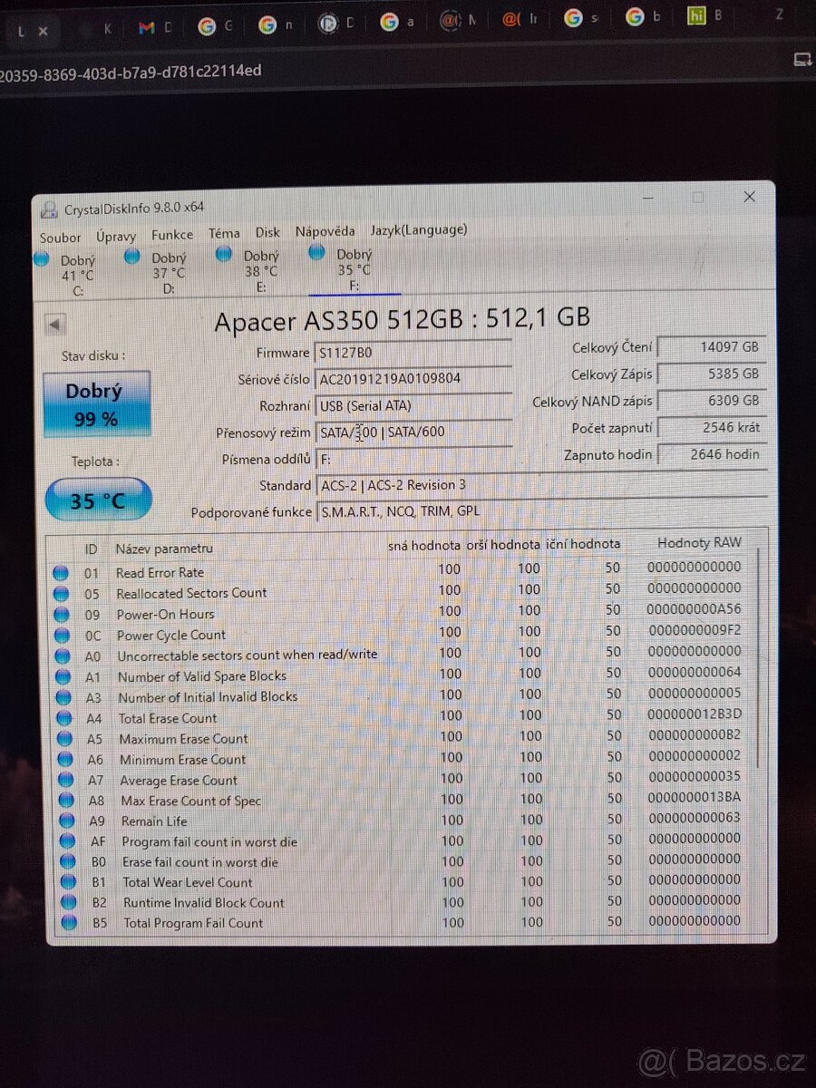 Apacer AS350 Panther 500GB - 4