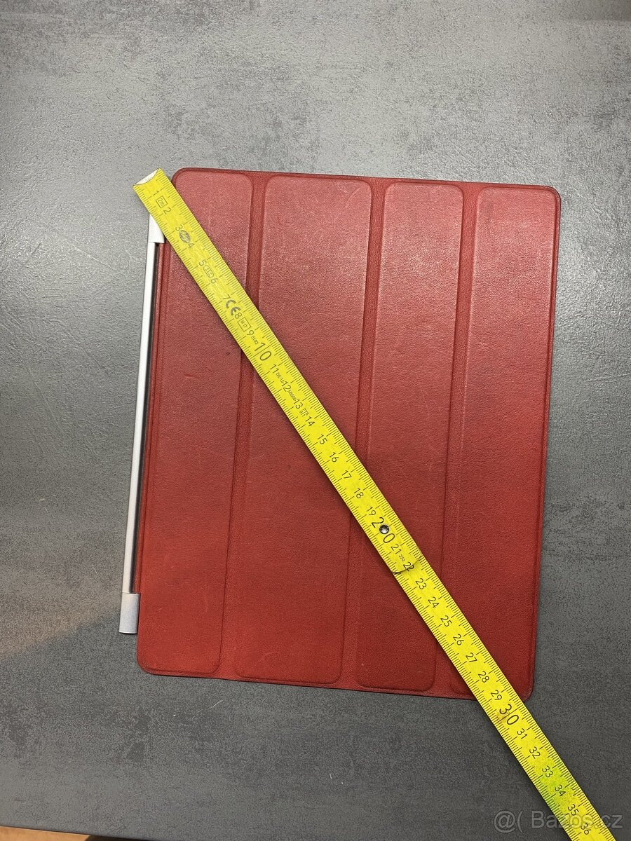 obal na iPad červený kožený - 4