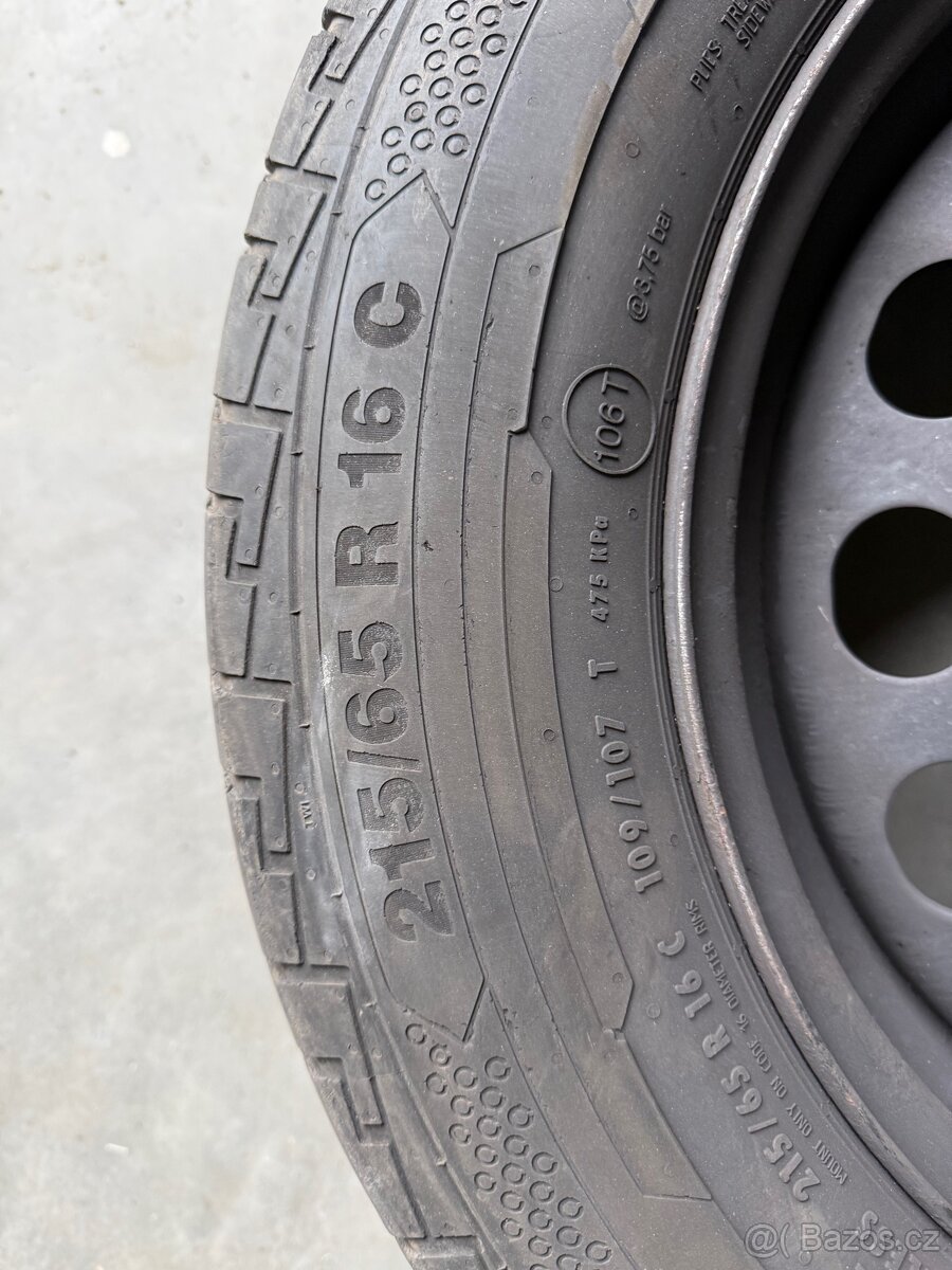 Sada plechových kol 16 C - 4