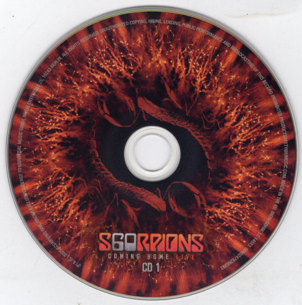 2cd Scorpions – Coming Home Live 2025 digipack - 4