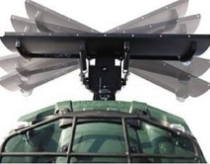 Radlica na ctyrkolku atv pluh na snih click system - 4