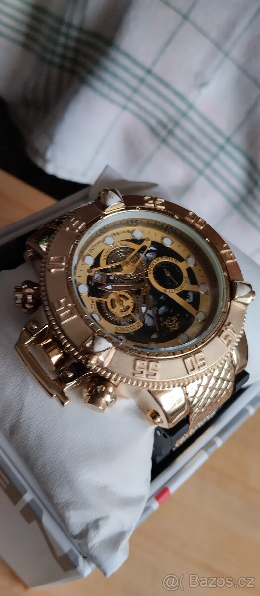 masivní hodinky I-RESERVE USA,60MM,VÁHA PŘES 250G - 4