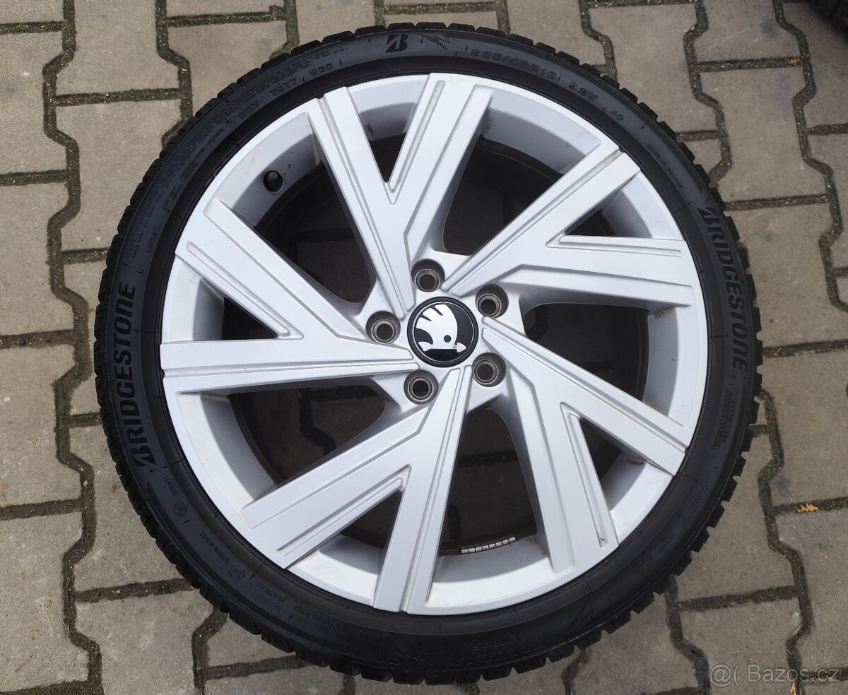 Alu kola originál VW Golf, Škoda Octavia III, RS 5x112 R18 - 4
