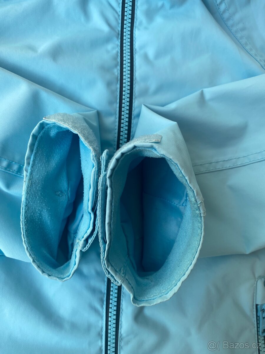 Dětská bunda s membránou Reima Soutu - Frozen Blue 140 - 4