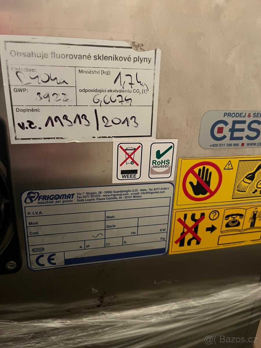 Zmrzlinový stroj FRIGOMAT KLASS 202P - 4