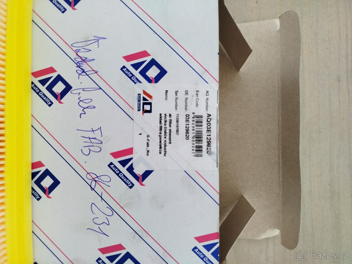 Vzduchový filtr ŠKODA FABIA 1,2 - 4