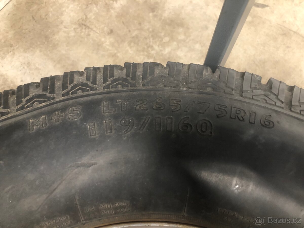 5x139,7 16x7.0J 265/75 R16 - 4