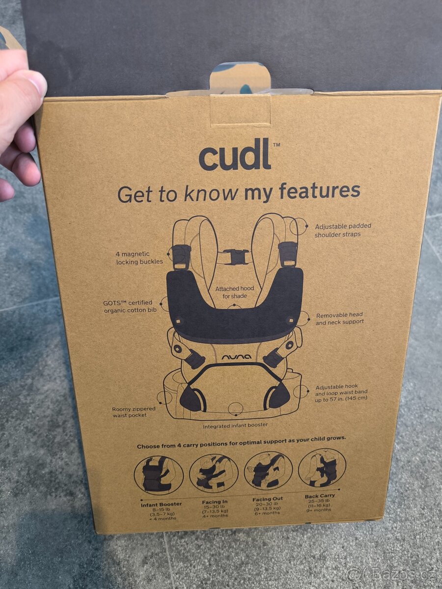 Nuna cudl thunder nosítko (0-3 roky) - 4