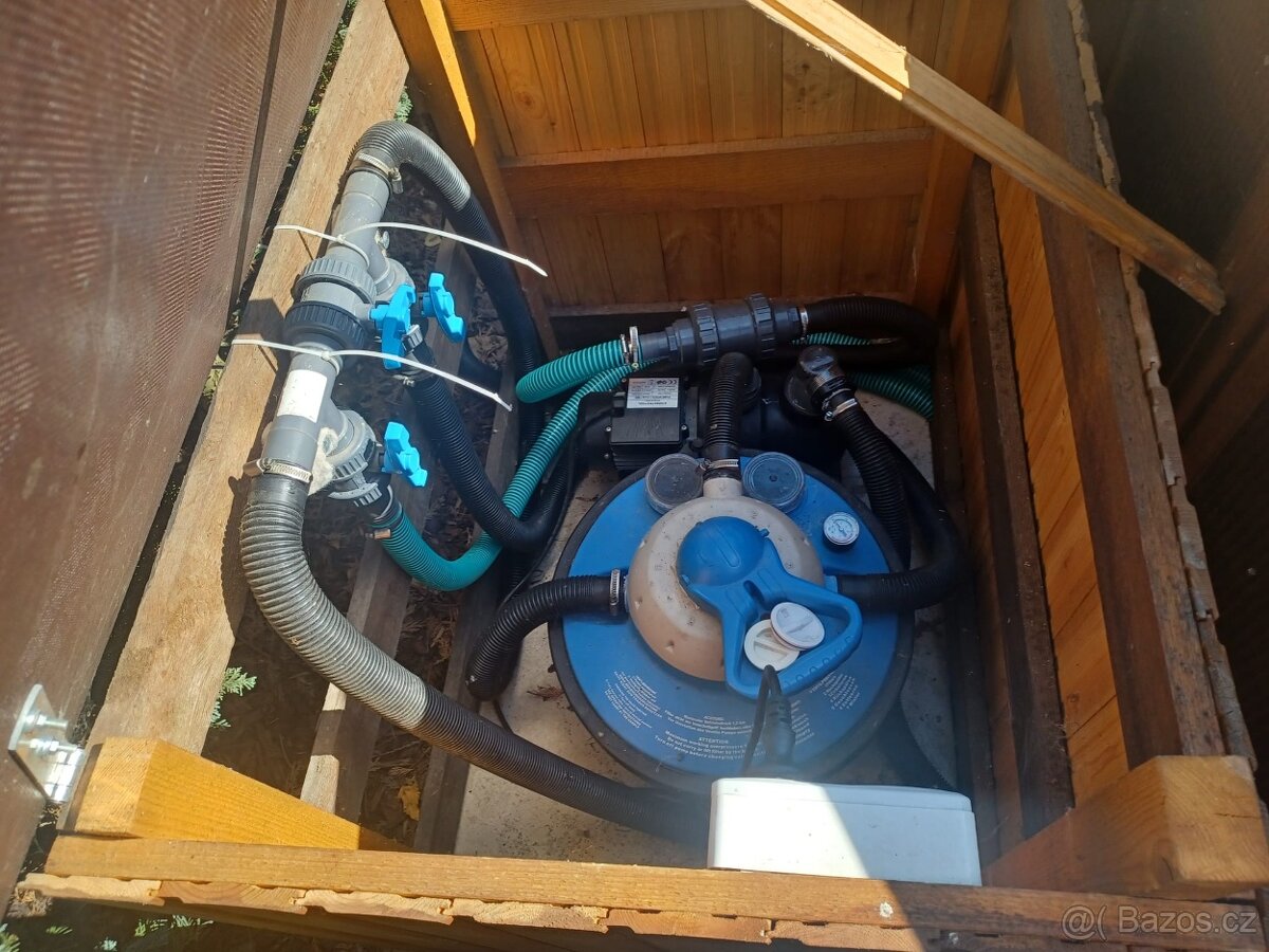 Bazén GRE Pacific 5,0 x 3,0 x 1,2m set + písková filtrace - 4