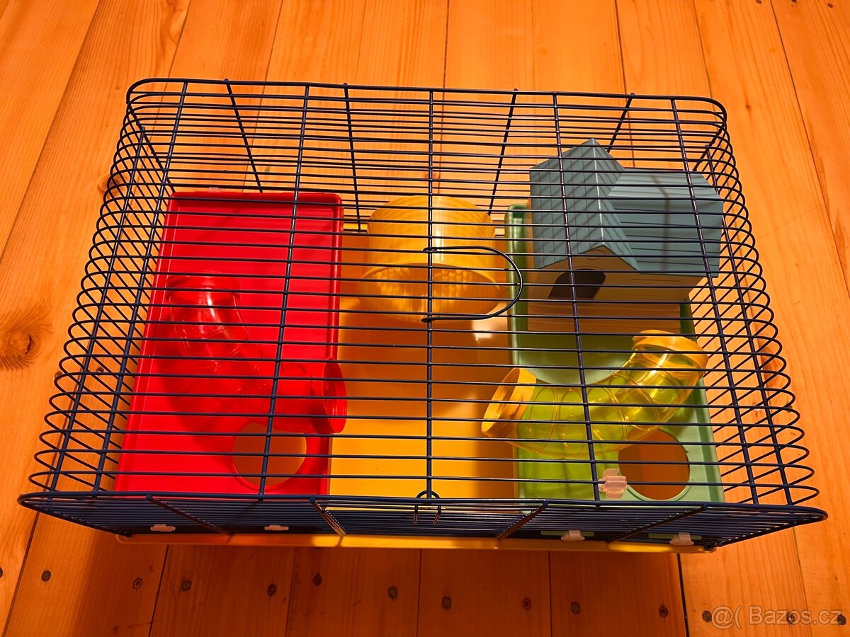 Prodám klec pro křečka / malé hlodavce - 4
