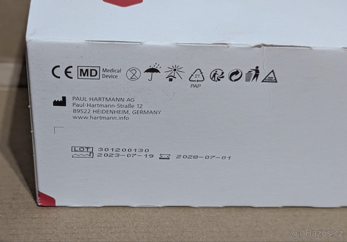 12x Zetuvit nesterilní 10x10 cm (30 ks) - nové - 4