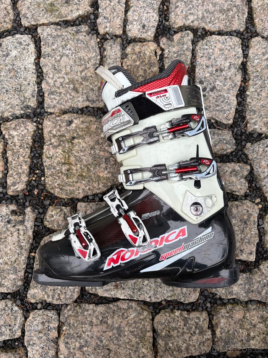 Lyže Movement Gladiator + lyžáky Nordica speedmachine - 4