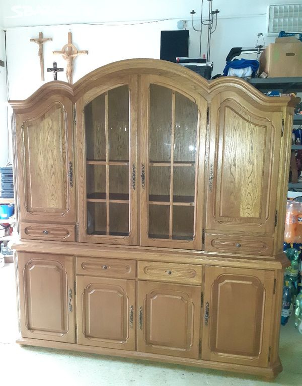 Obývací stěna, vitrína, knihovna - 4