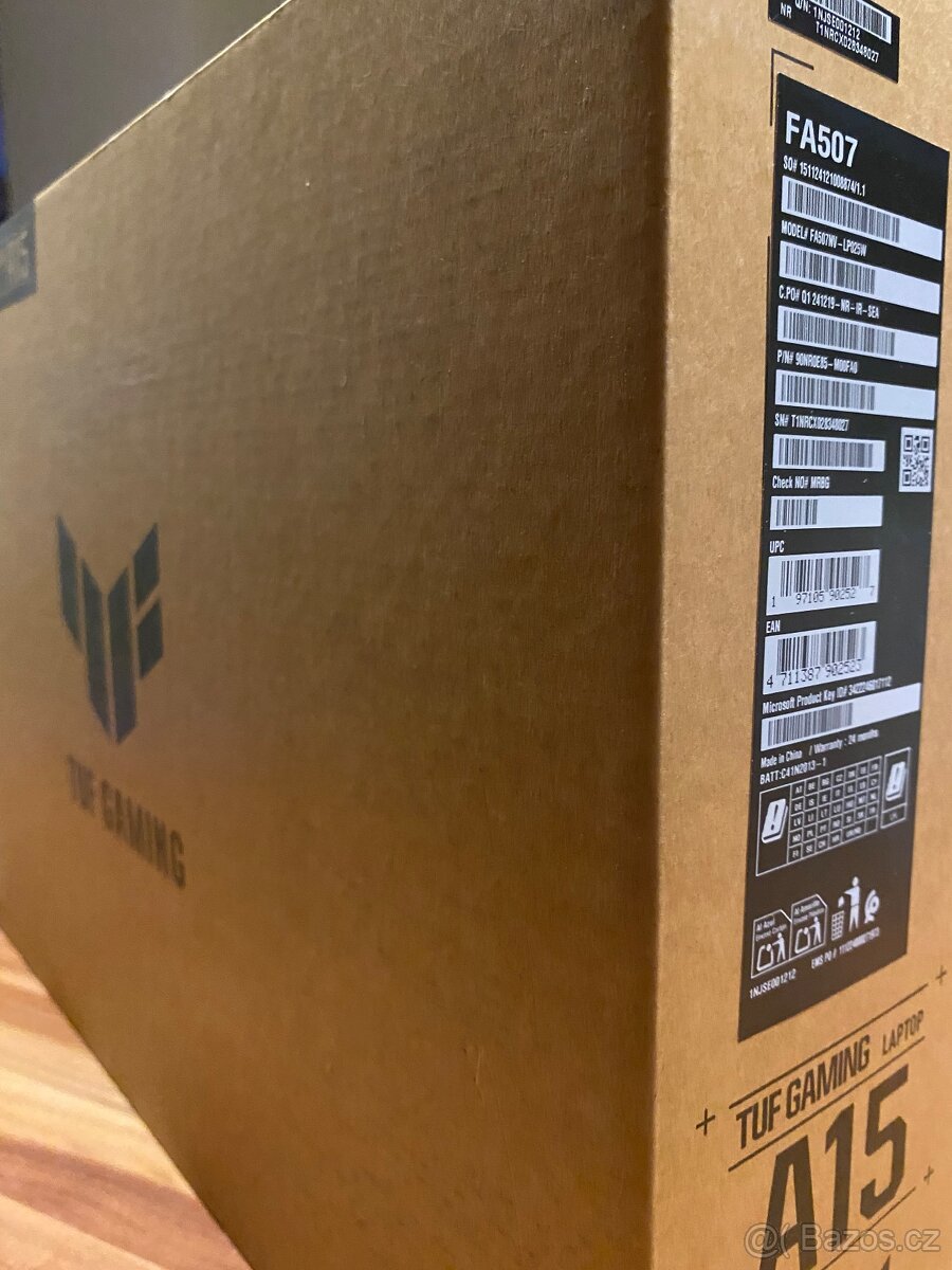 Prodám NEROZBALENÝ ASUS TUF - 4