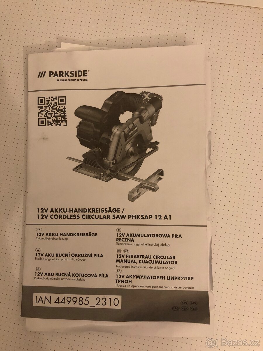 Pila kotoučová Parkside performance - 4