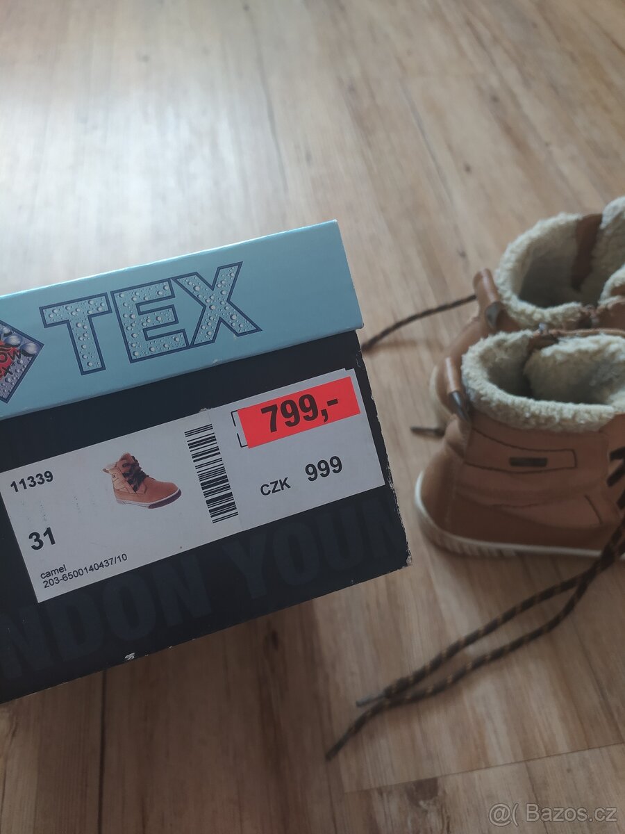 Podzimni zimni boty 31 - 4