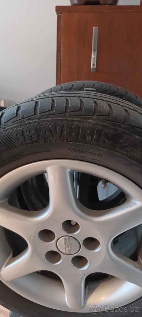 Letní pneumatiky+disky - 4
