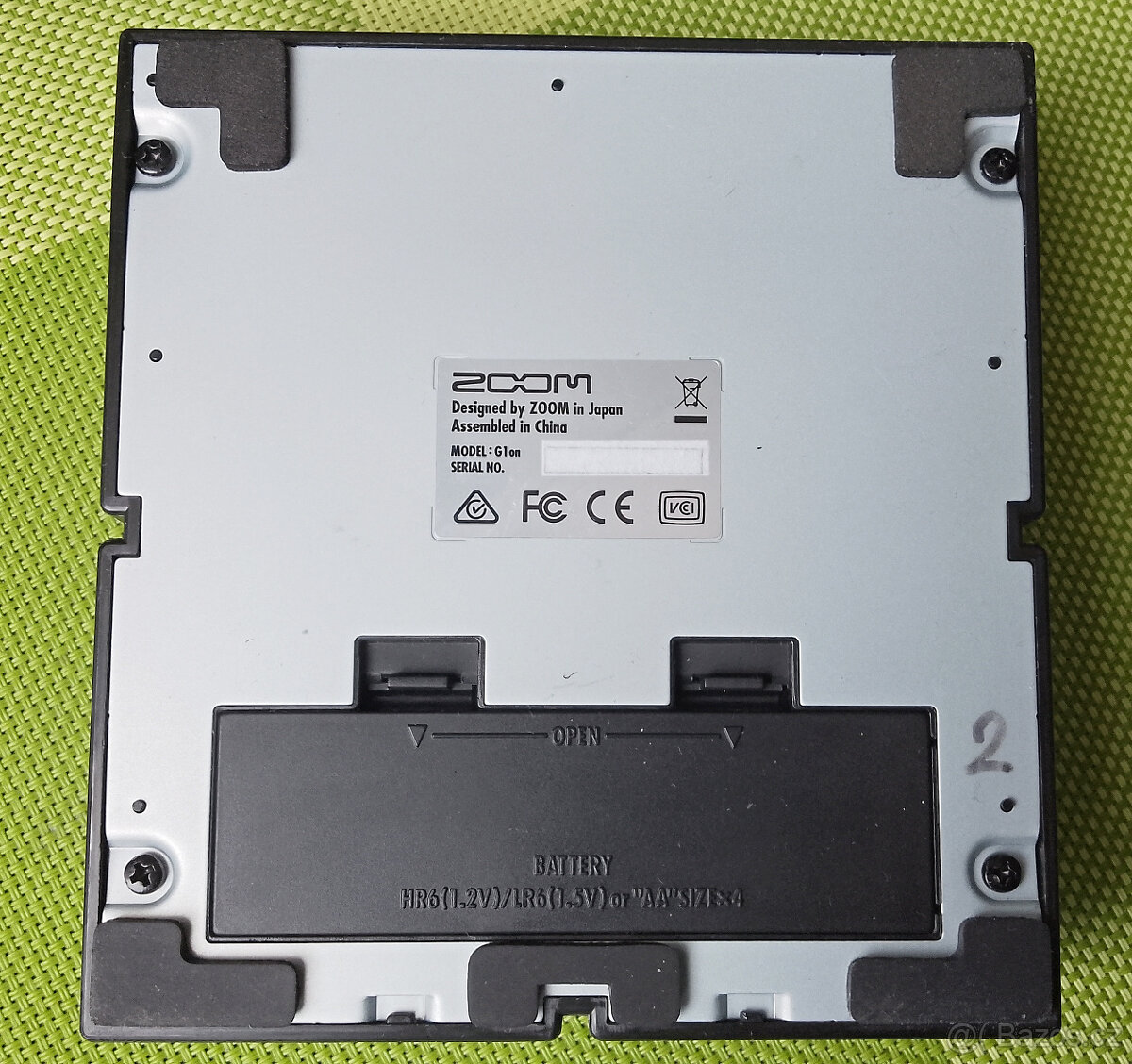 Kytarový multiefekt ZOOM G1 on - 4