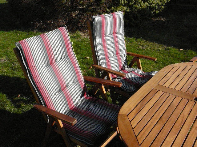 Zahradní nábytek + polstrování - 4