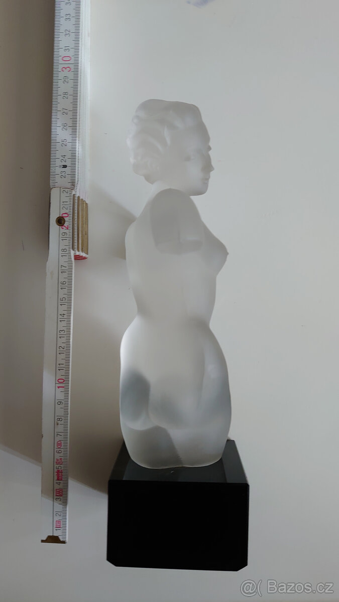 Skleněná socha / plastika Eleon Von Rommel - 4