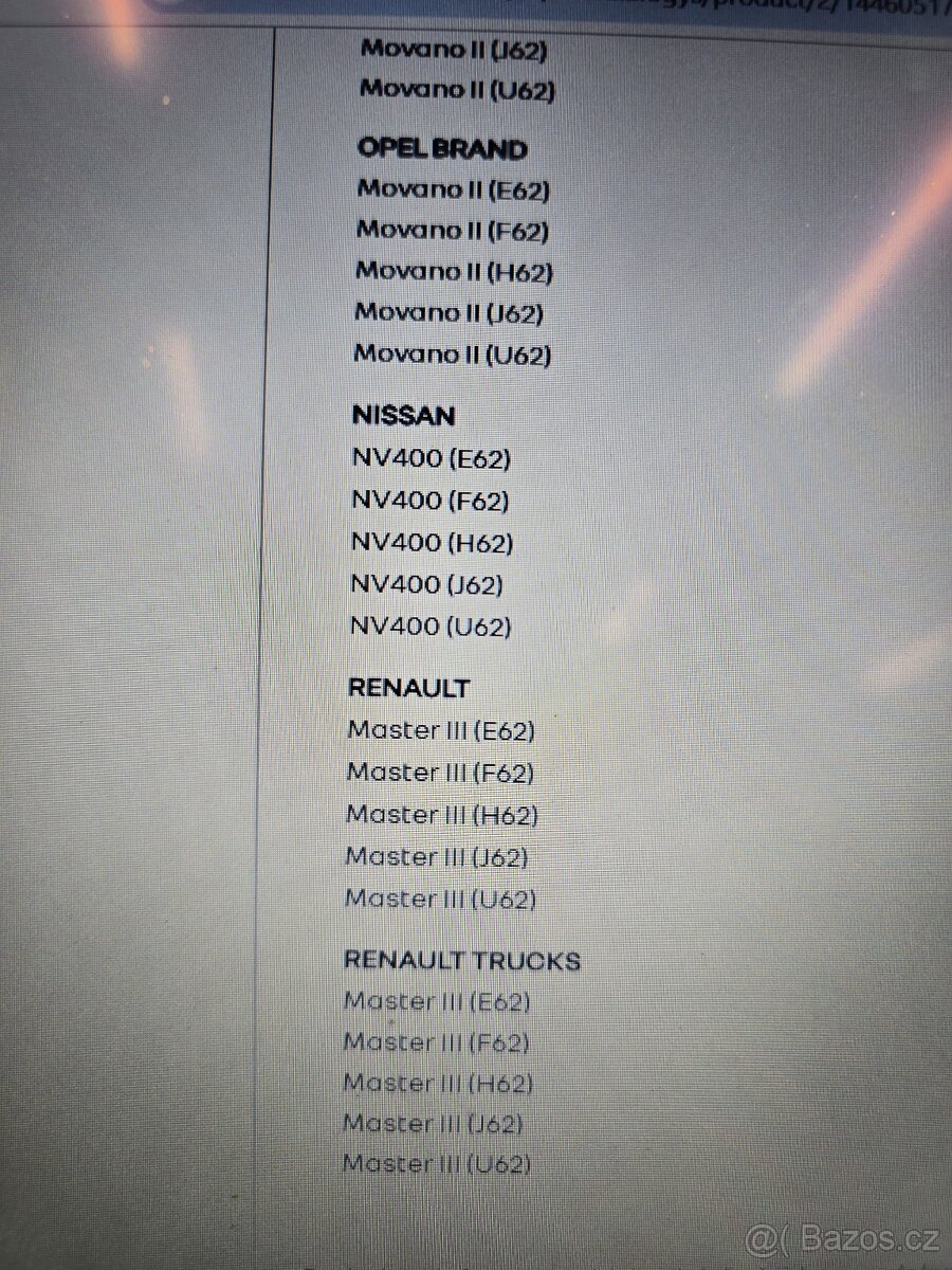 Hadice intercooleru R. Master III, Opel Movano, .. - 4