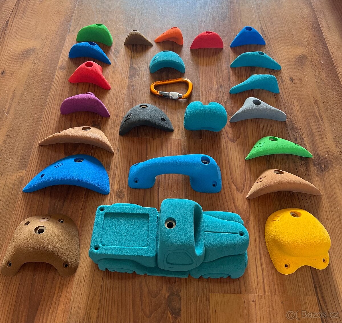 Nové dětské lezecké chyty THEREX - 22 kusů - 4