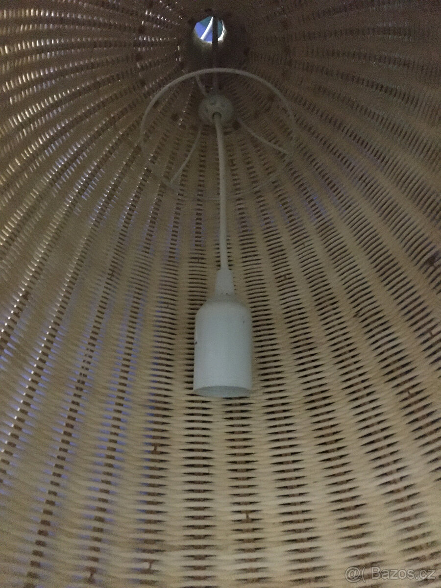 Ratanový lustr - 4