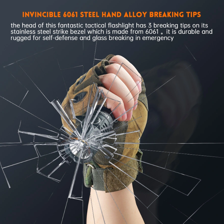 svítilna taktická Wurkkos TD04 3000 L, USB, 21700 5000mAh - 4