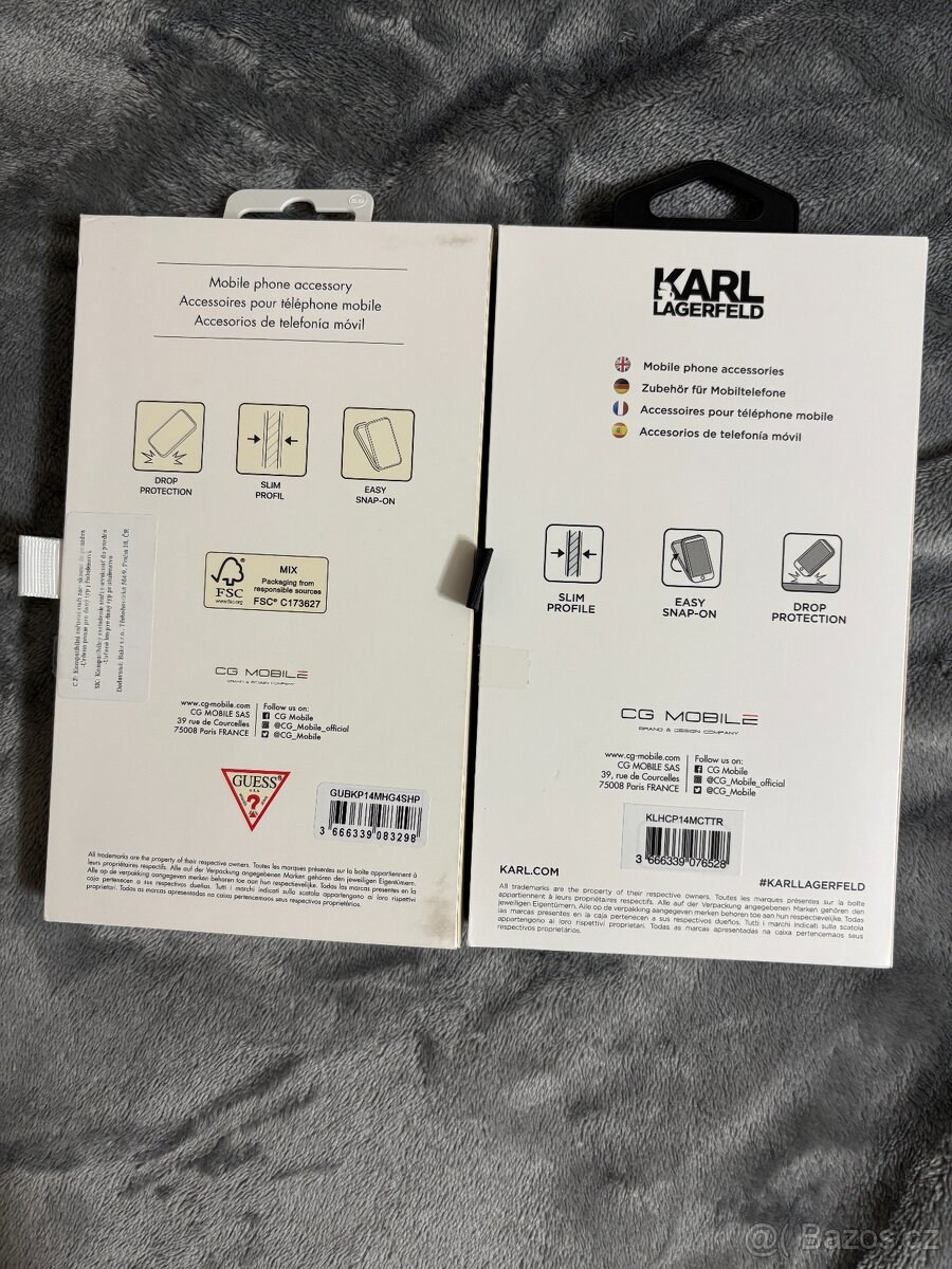 Sada krytů iPhone 14 Plus/Max Guess x Karl - 4