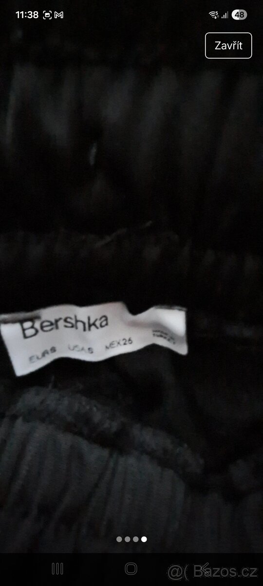 Kalhoty zateplené BERSHKA ...S - 4
