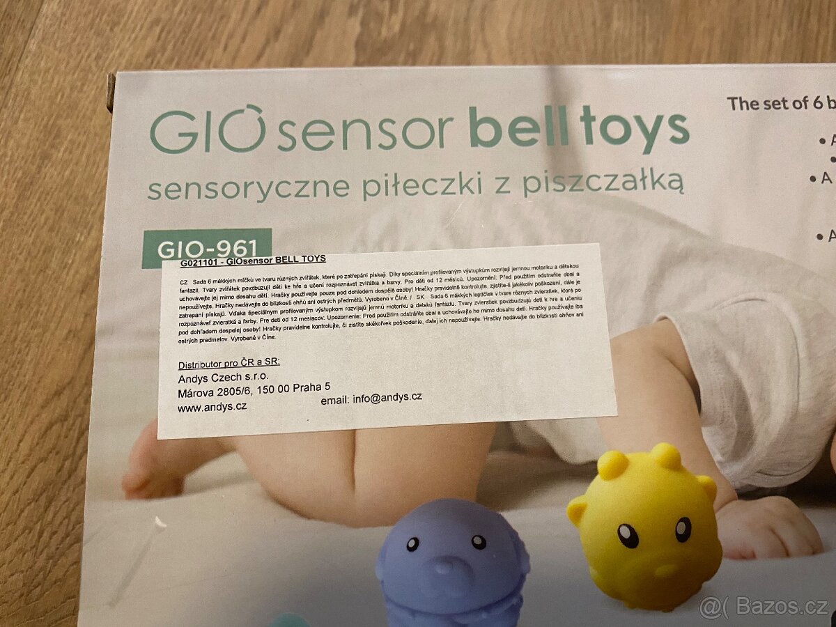 Smyslové balónky se zvukem - 4