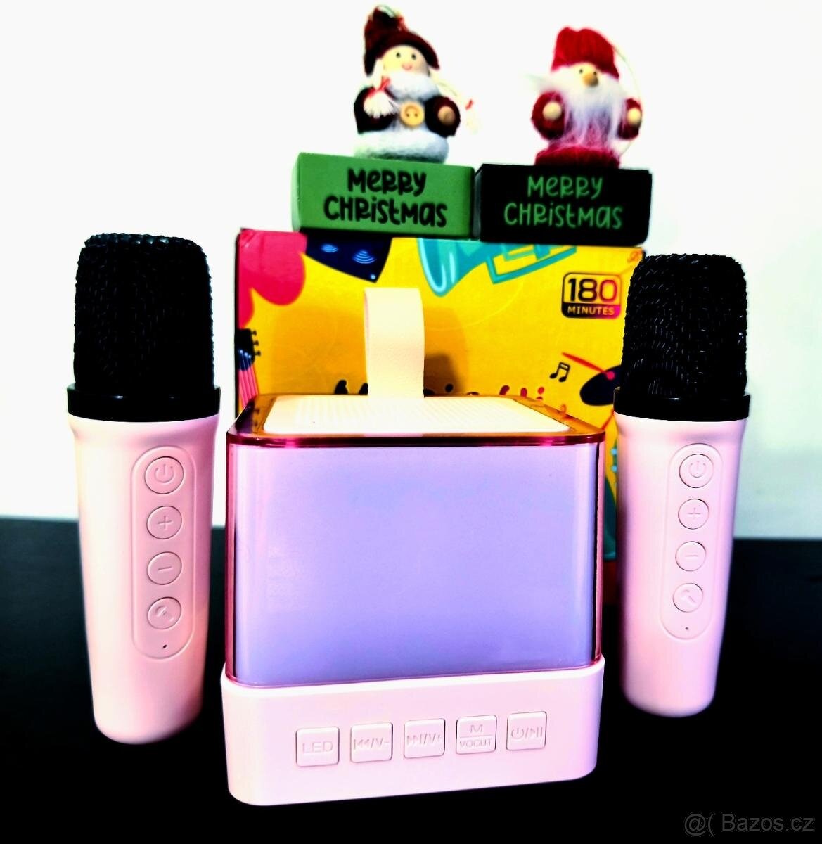 Set bluetooth karaoke s reproduktorem - 4
