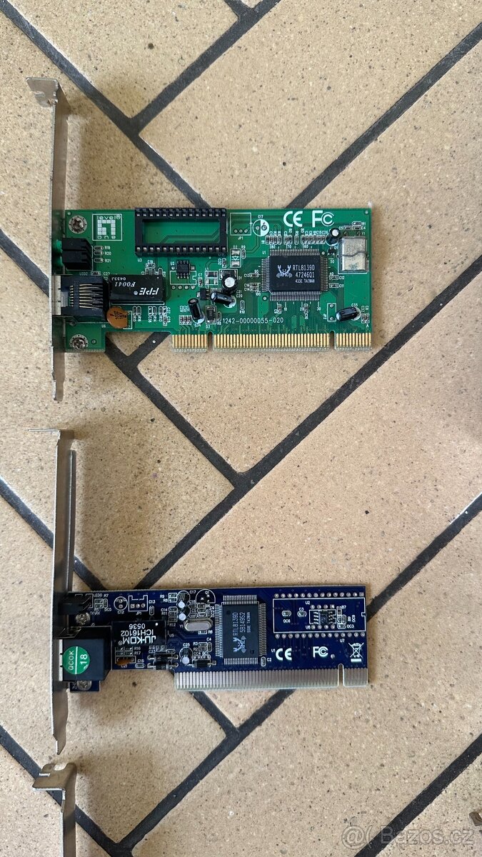 Starší PCI karty / Síťové karty - Rozšiřující karty do PC - 4