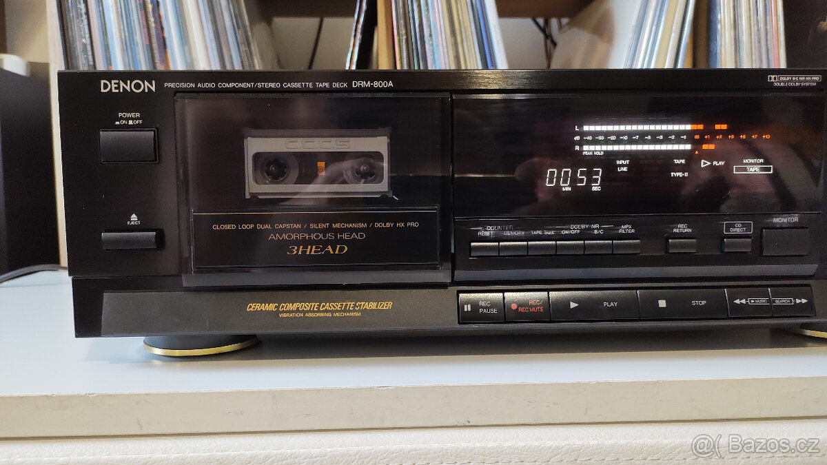 DENON DRM-800A Cassette Deck/3HEAD/Dolby B-C/MPX - 4