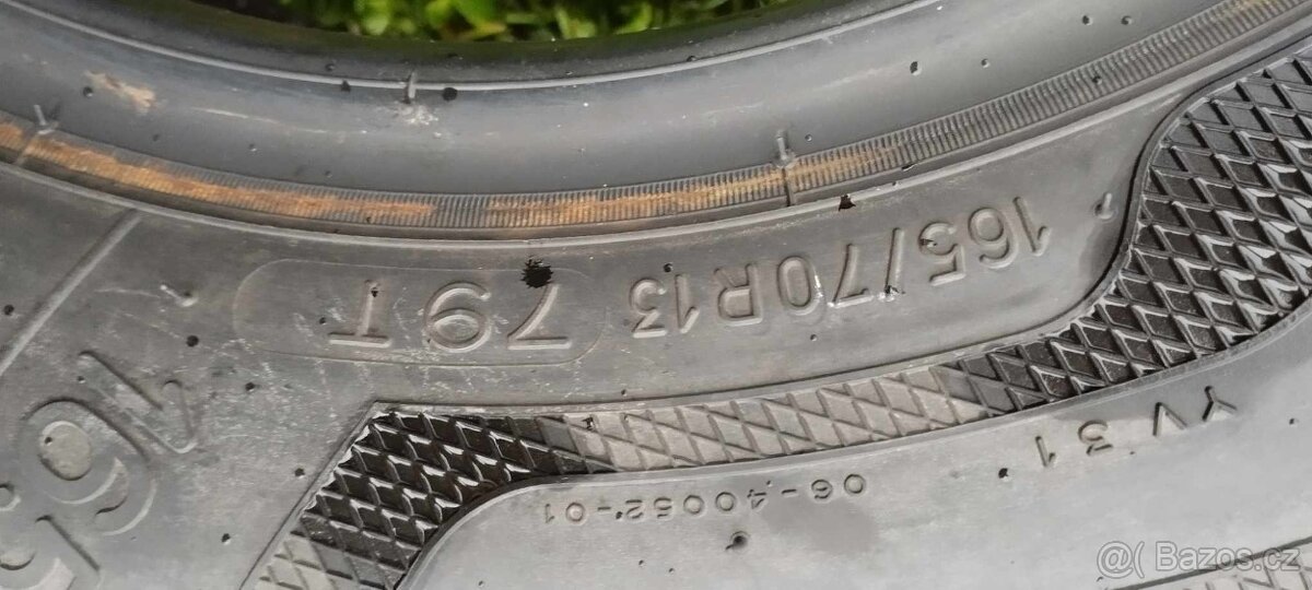 Zimní Klébr 165/70 R13 2 ks vzorek 7 mm - 4