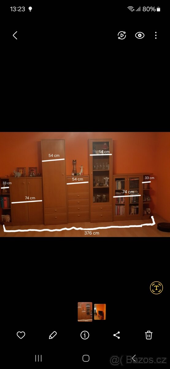 Prodám obývací stěnu. - 4