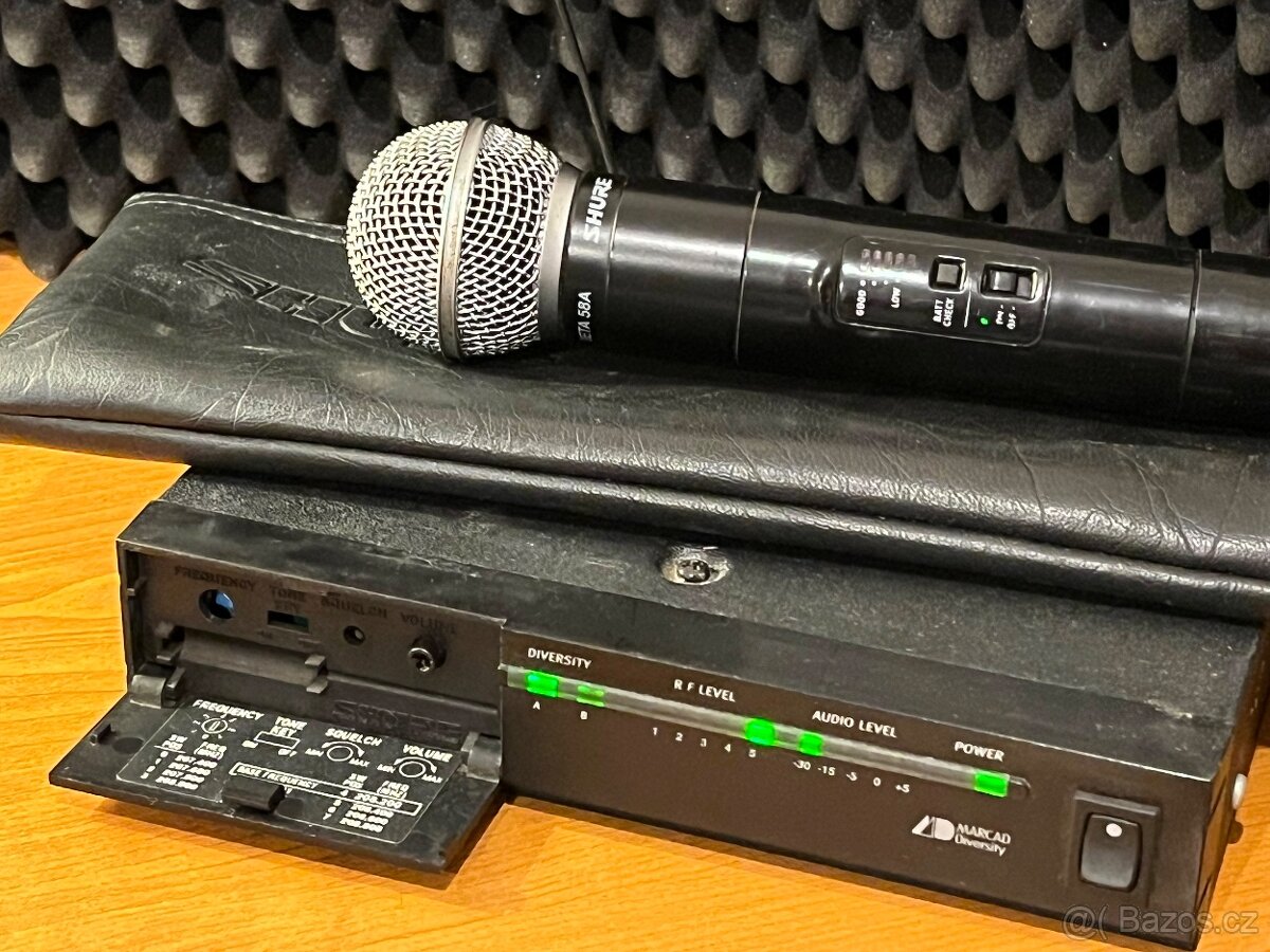 Shure bezdrátový mikrofon - 4