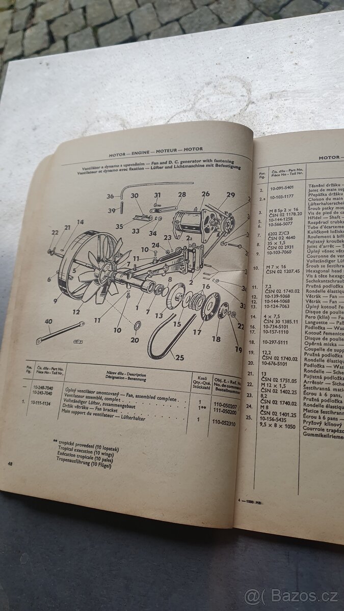 Seznam náhradních dilu - 4