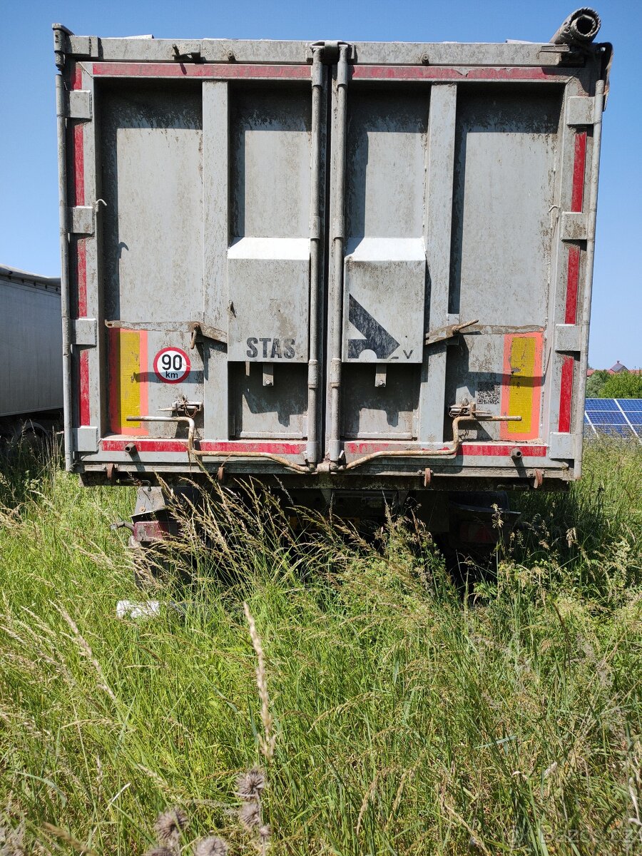 Prodám velkoobjemový návěs STAS traktorový r.v 2014 - 4