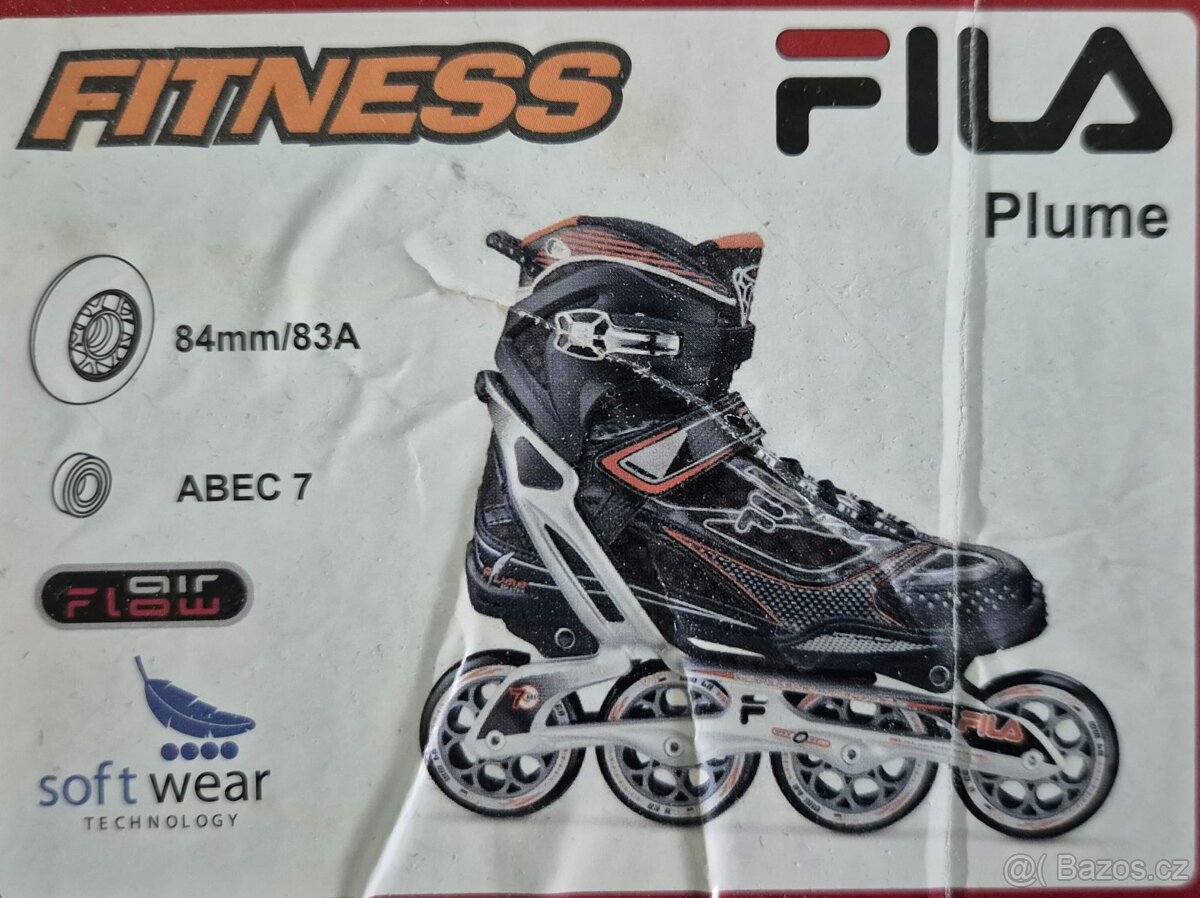 Dámské kolečkové brusle FILA - 4