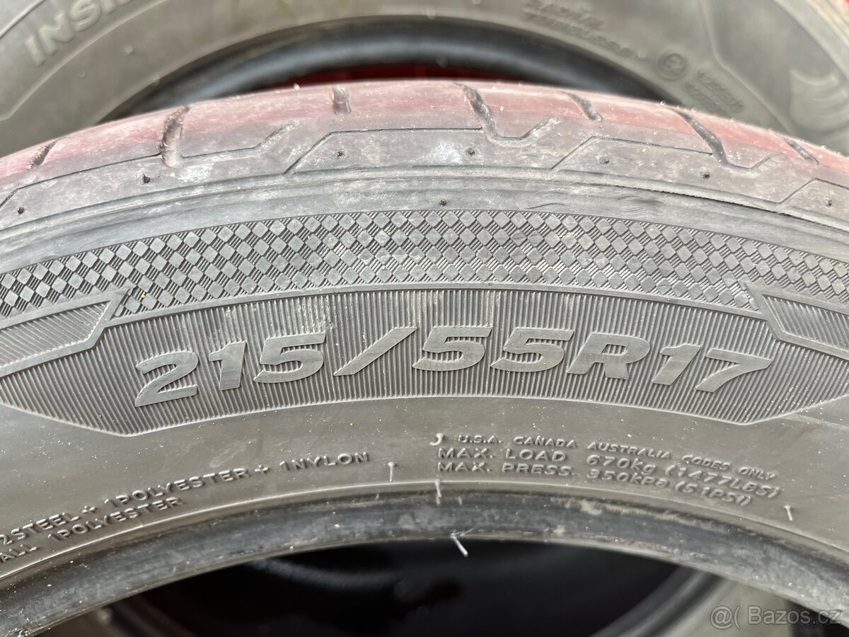 215/55 r17 Hankook letní pneu - 4