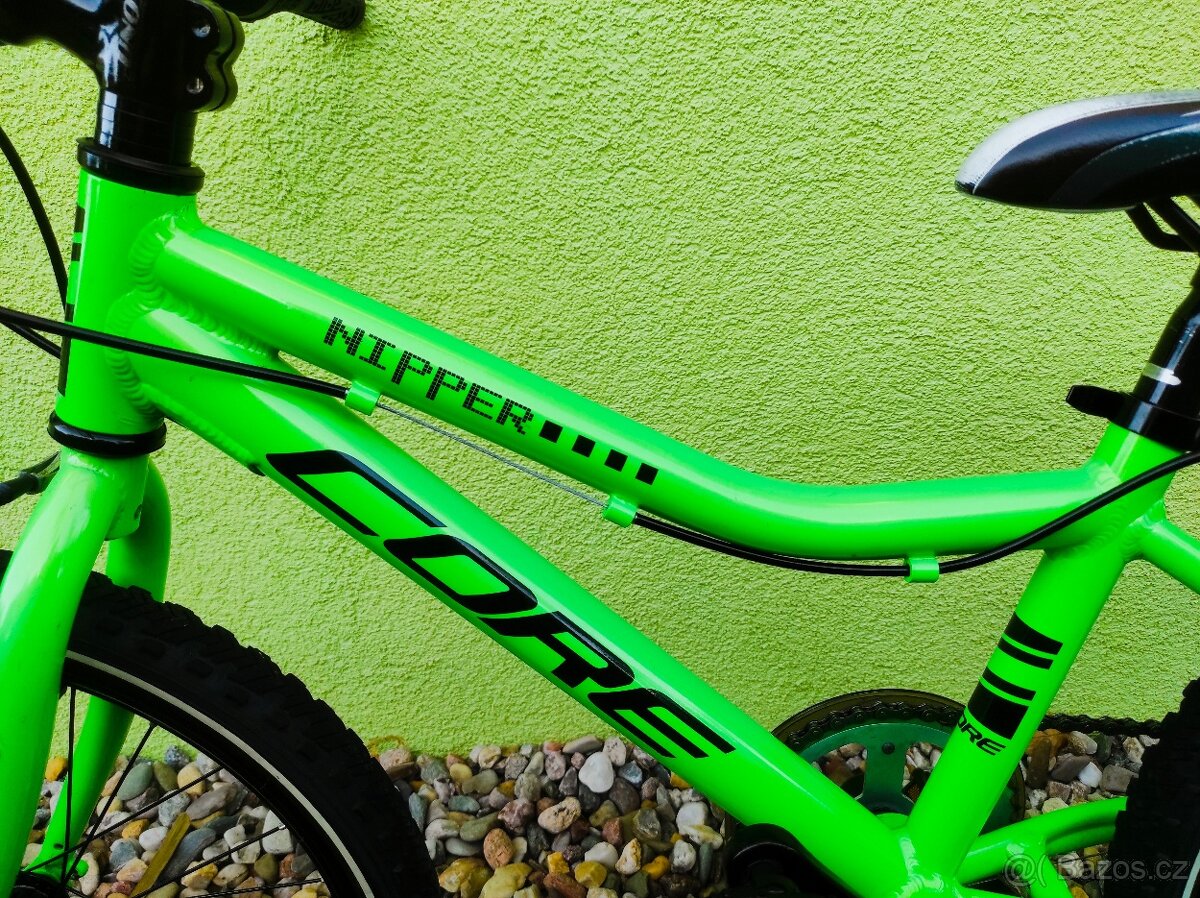 Značkové dětské kolo CORE NIPPER 20" (zelená) - 4