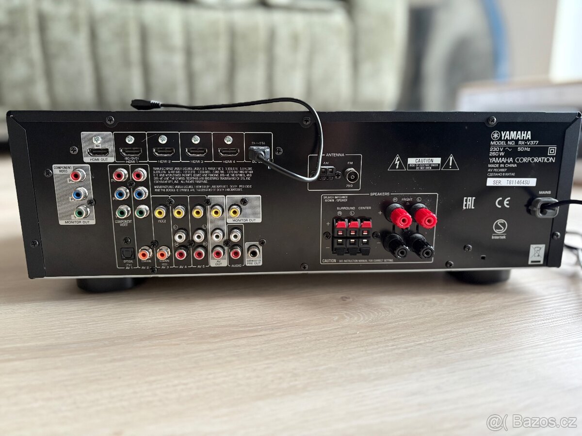 Prodám zesilovač Yamaha RX-V377 - 4